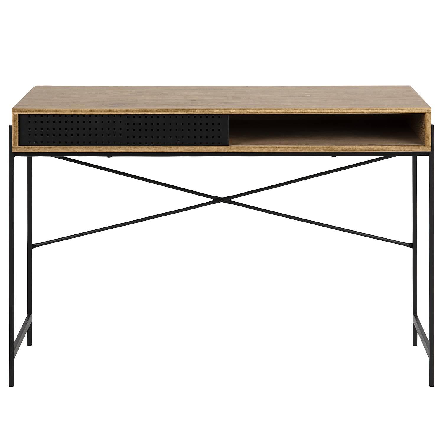 Schreibtisch Crandon Wildeiche Dekor 4