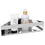 Corner shelf Genova Stainless steel Silver 1