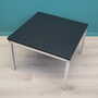 Vintage Side Table Slate Metal Black 1970s 4