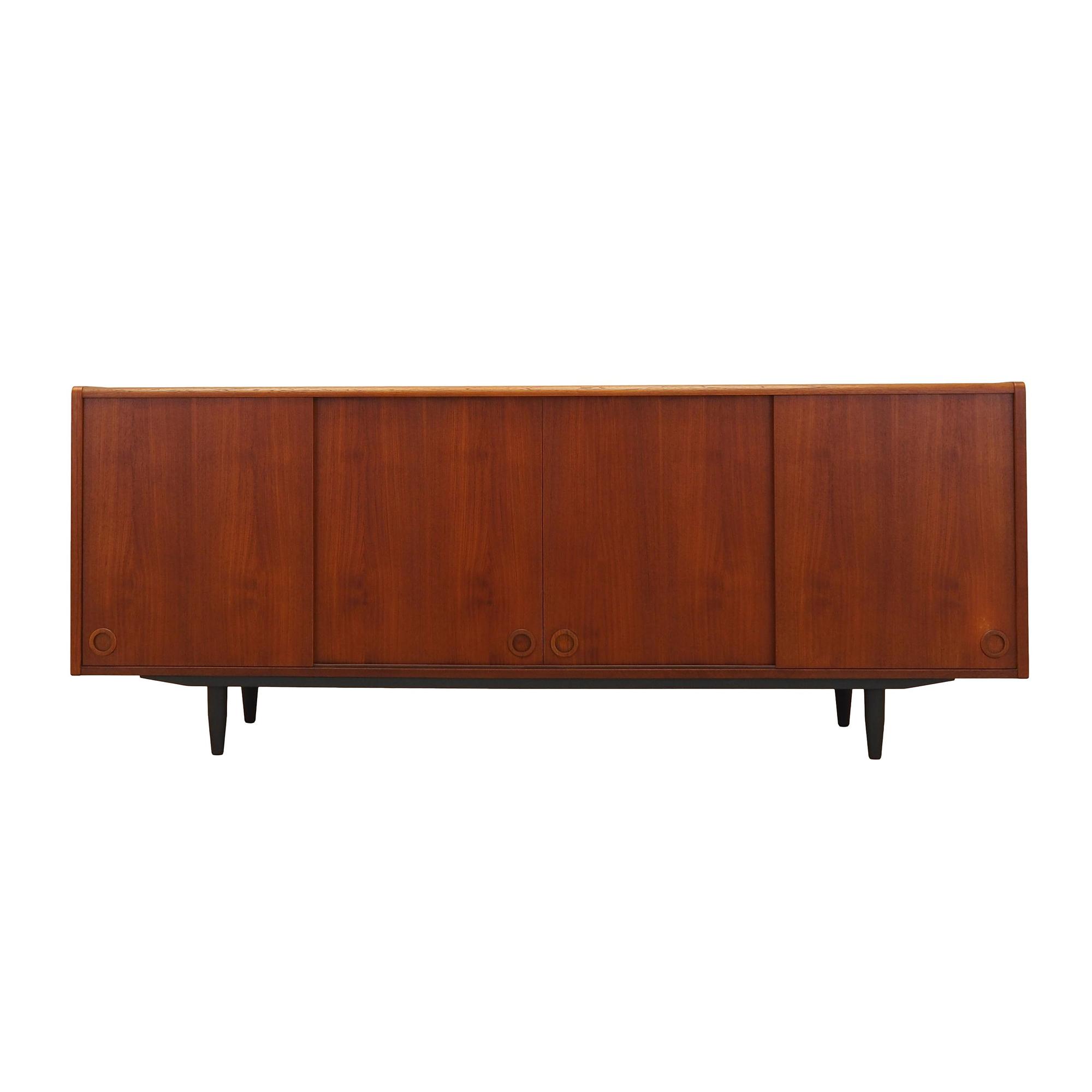 Teak sideboard 1970s 0