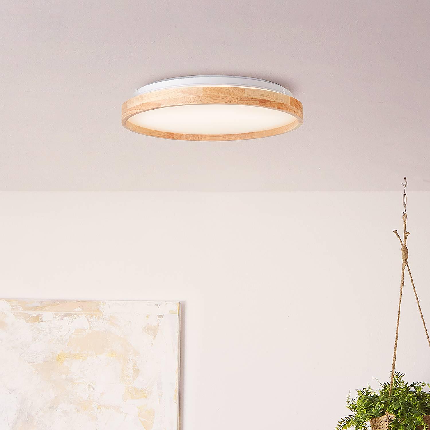 Alson LED-Deckenleuchte Polyethylen Gummibaum 1-flammig 3