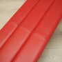 Vintage Bank Holz Leder Rot 1990er Jahre 7