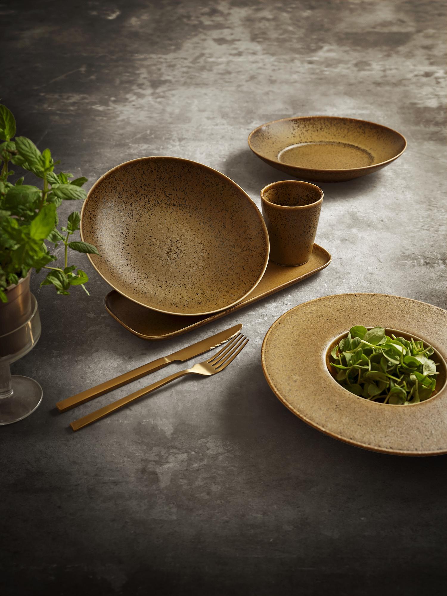 Grumpy Kombiservice 8-teilig Porzellan Beige 4