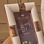 Decio 5 x 7 Zoll Bilderrahmen Creme Braun
 7