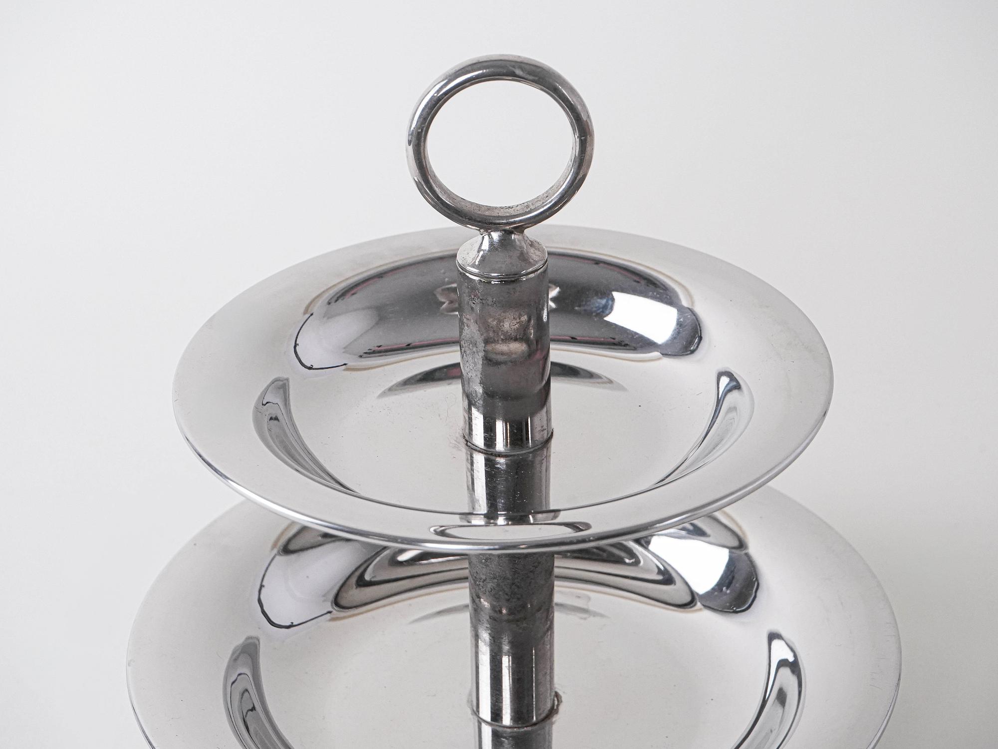 Two-tier Etagere Silver 4