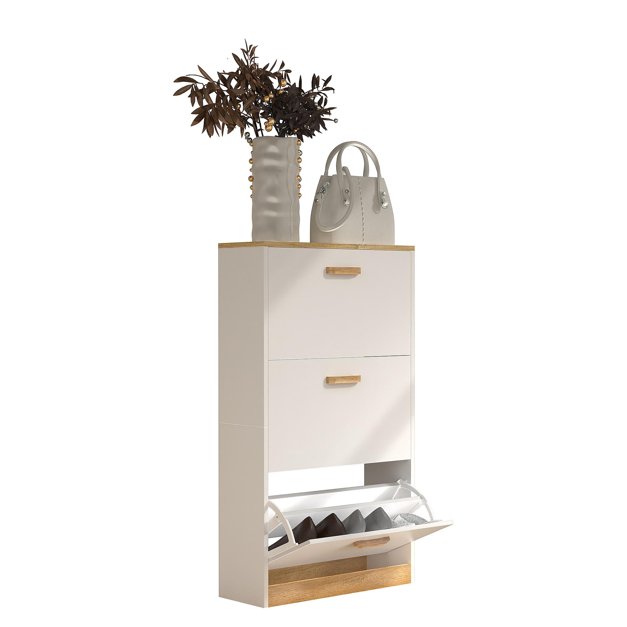 Shoe Cabinet Halom White 4