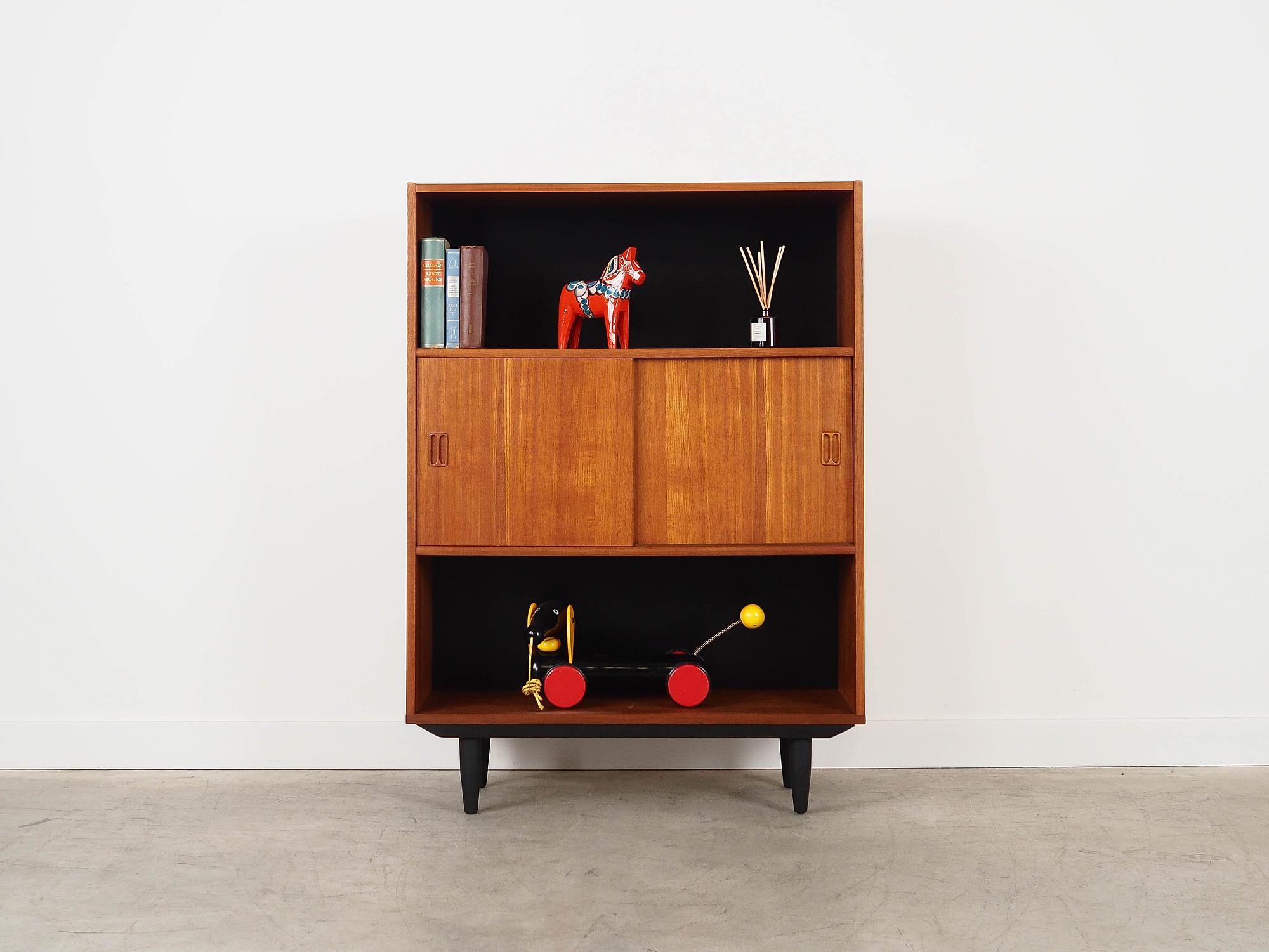 Teak-Bücherregal 1970er Jahre Braun 1