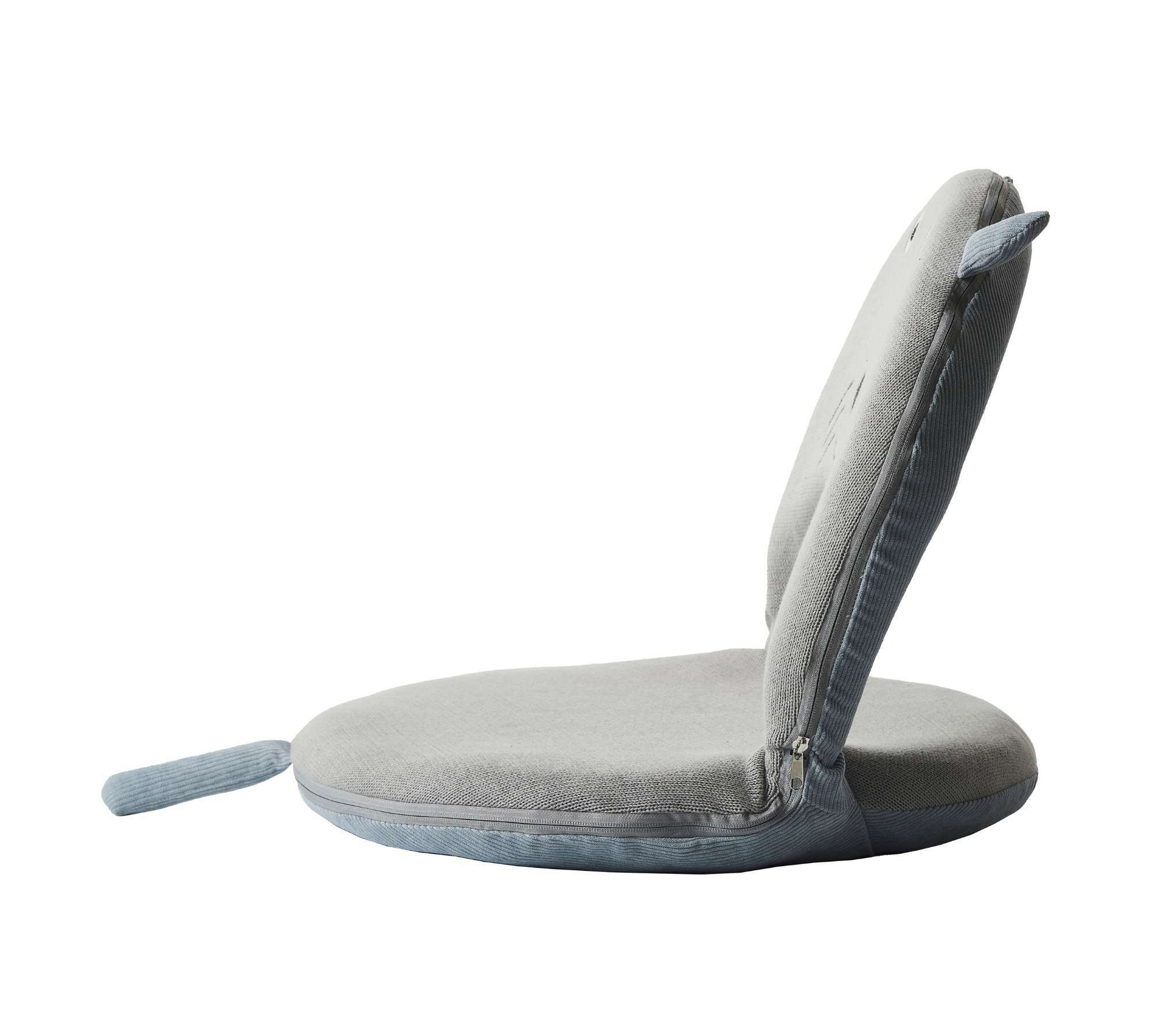 Maus Kindersitz Baumwolle Metall Grau 5