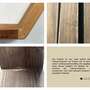 Konsolentisch Metall Holz Nussbaum 3