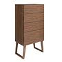 7024 Chiffonier Walnussholzfurnier Braun 0