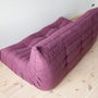 Togo Sofa 3-Sitzer Textil Aubergine 4