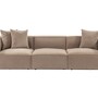 Sofa 3-seater Cappuccino 2