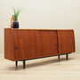 Vintage Sideboard Teakholz Braun 1970er Jahre 5