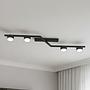 Ceiling Light Skan 4-Light Steel Black 1