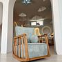Sallanan Ohrensessel Blau 0