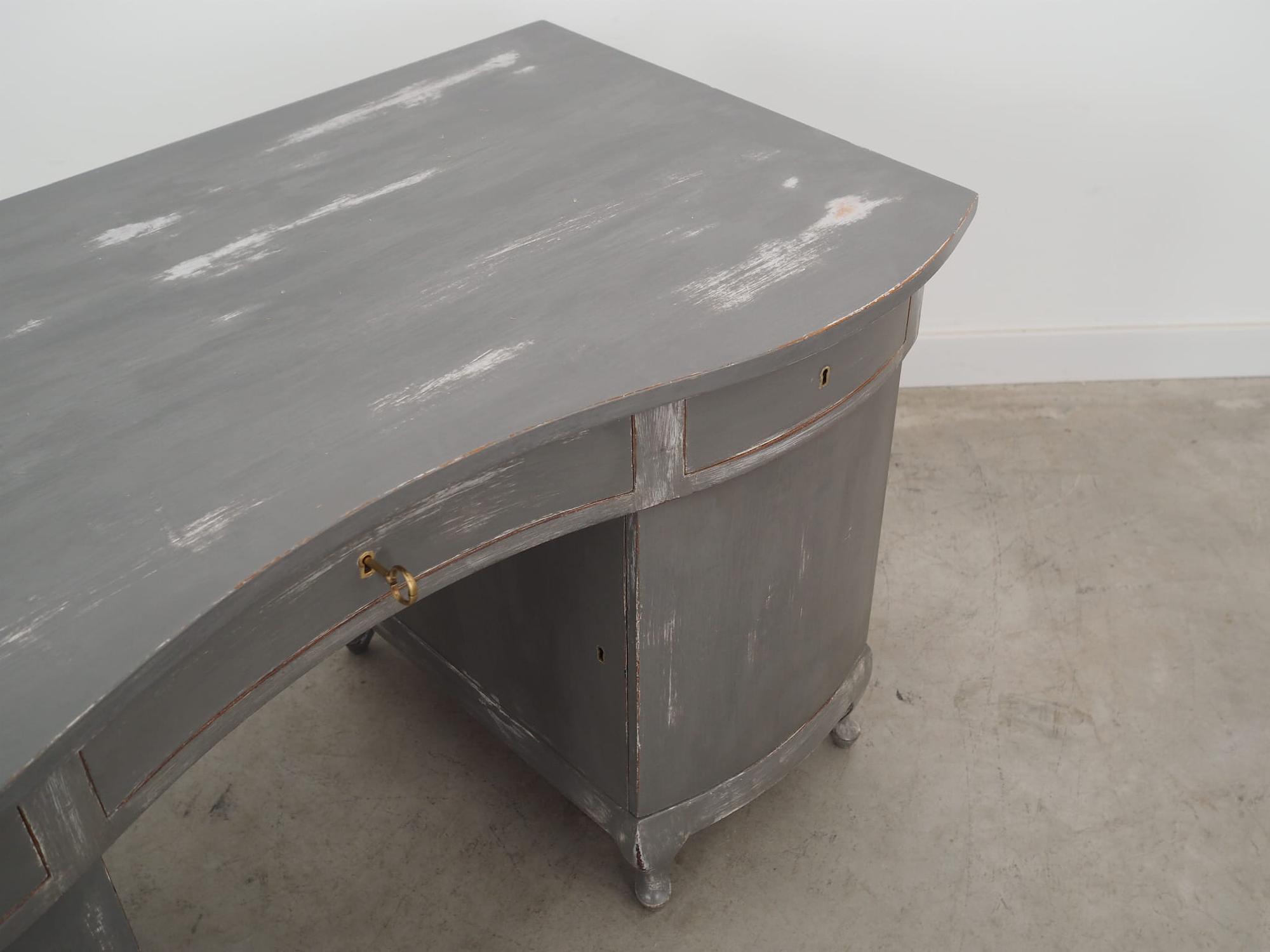 Mahogany Schreibtisch 1960 Jahre 9