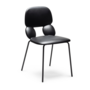 Nube S Chair Plastic Metal Black 0