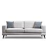 Nordic 3-Sitzer Sofa Beige 4