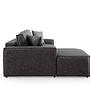 Pirlo Corner Sofa Left Dark Grey 6
