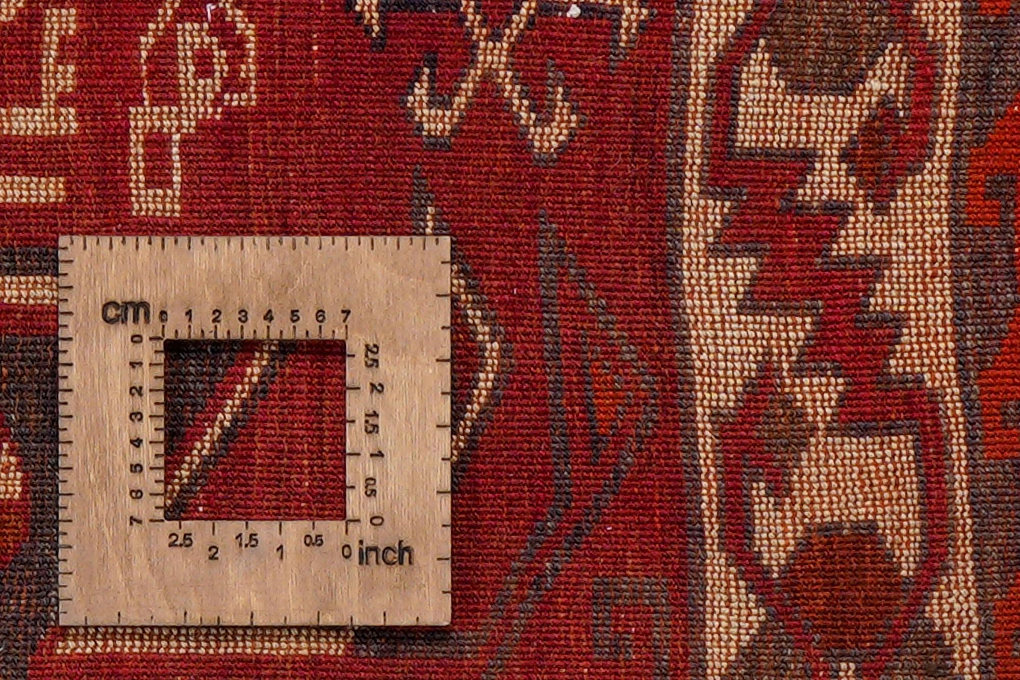 Heritage Varshan Teppich Wolle Rot 6