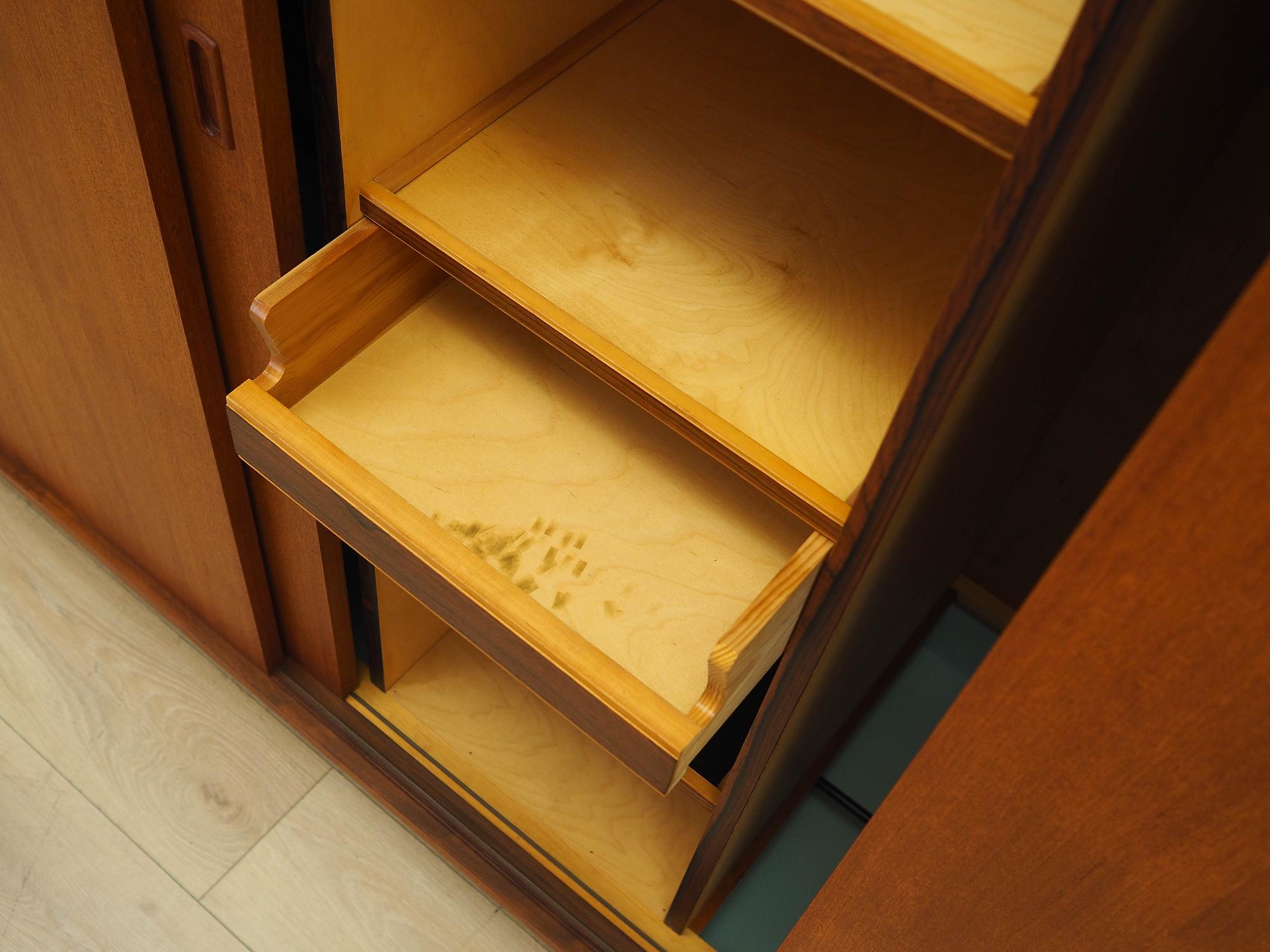 Teak cabinet Brown 1960s 11