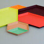 Tablett Kaleido XS Metall Rot 3