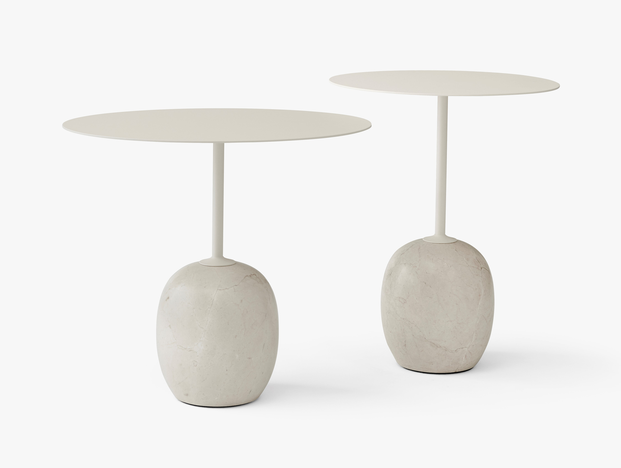 Lato Beistelltisch LN9 Weiß 2