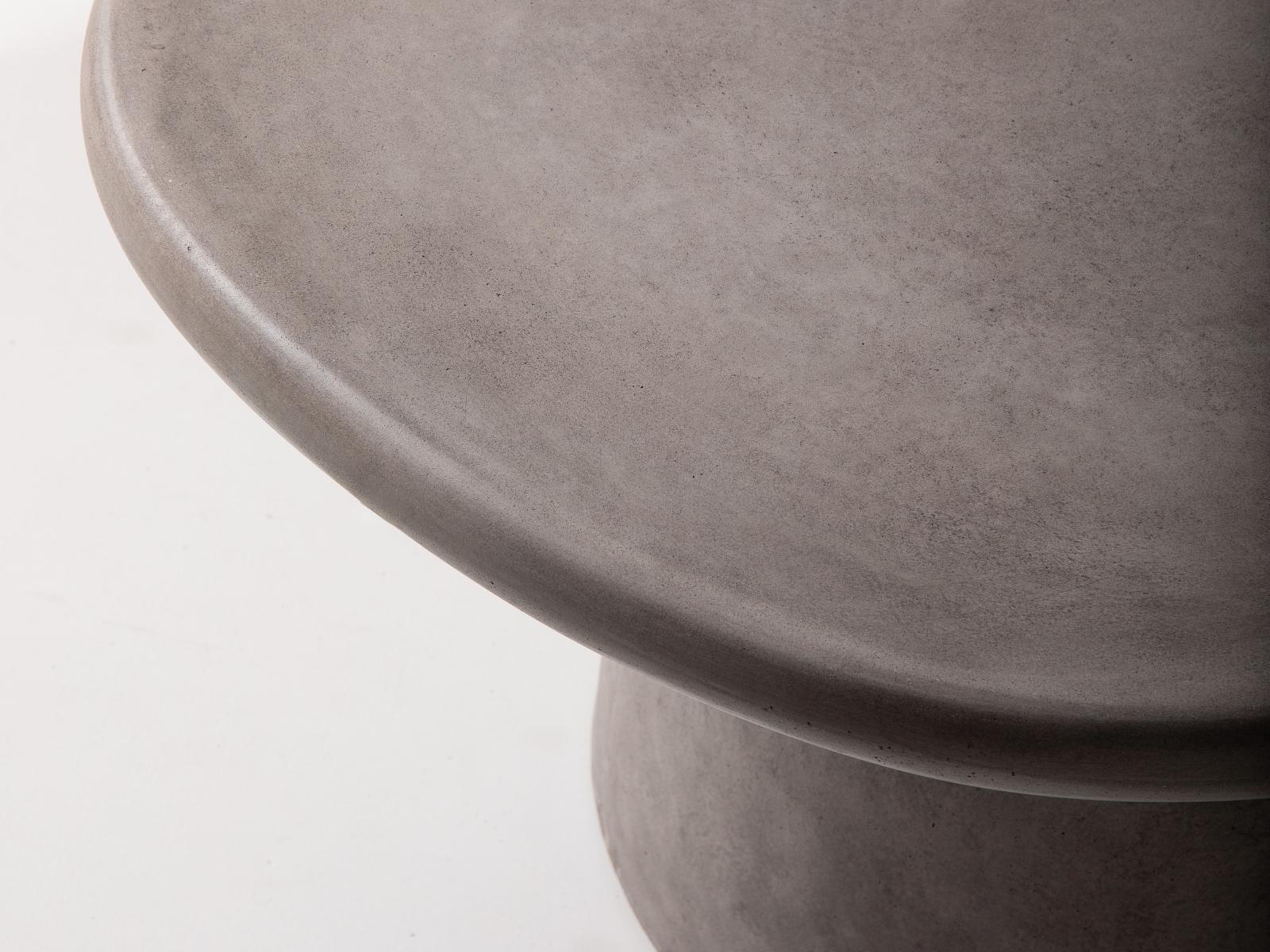 Daria Couchtisch Stein Grau 85x61x40 cm 3