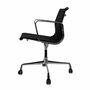 Eames EA 108 Aluminium Chair Drehbar Schwarz 1