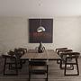 1-Flammig Wabi Sabi Quiet Current Pendelleuchte Beton Grau 0