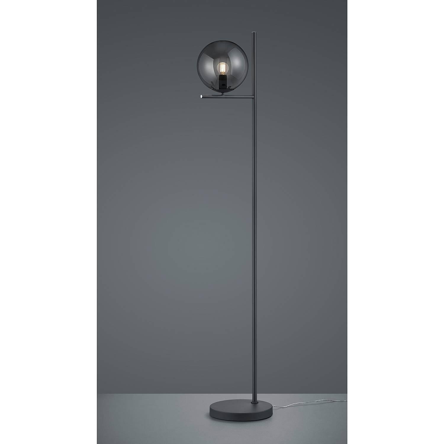 Stehleuchte Pure II Glas / Aluminium 1-flammig 2