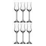 Grappaglas Daily 6er Set Kristallglas Transparent 0