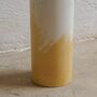 Milda Vase Beton Gelb 1
