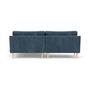 Astha Sofa 2-Sitzer Récamiere Rechts Sorento Steel Blue 3