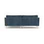 Astha Sofa 2-Sitzer Récamiere Rechts Sorento Steel Blue 3