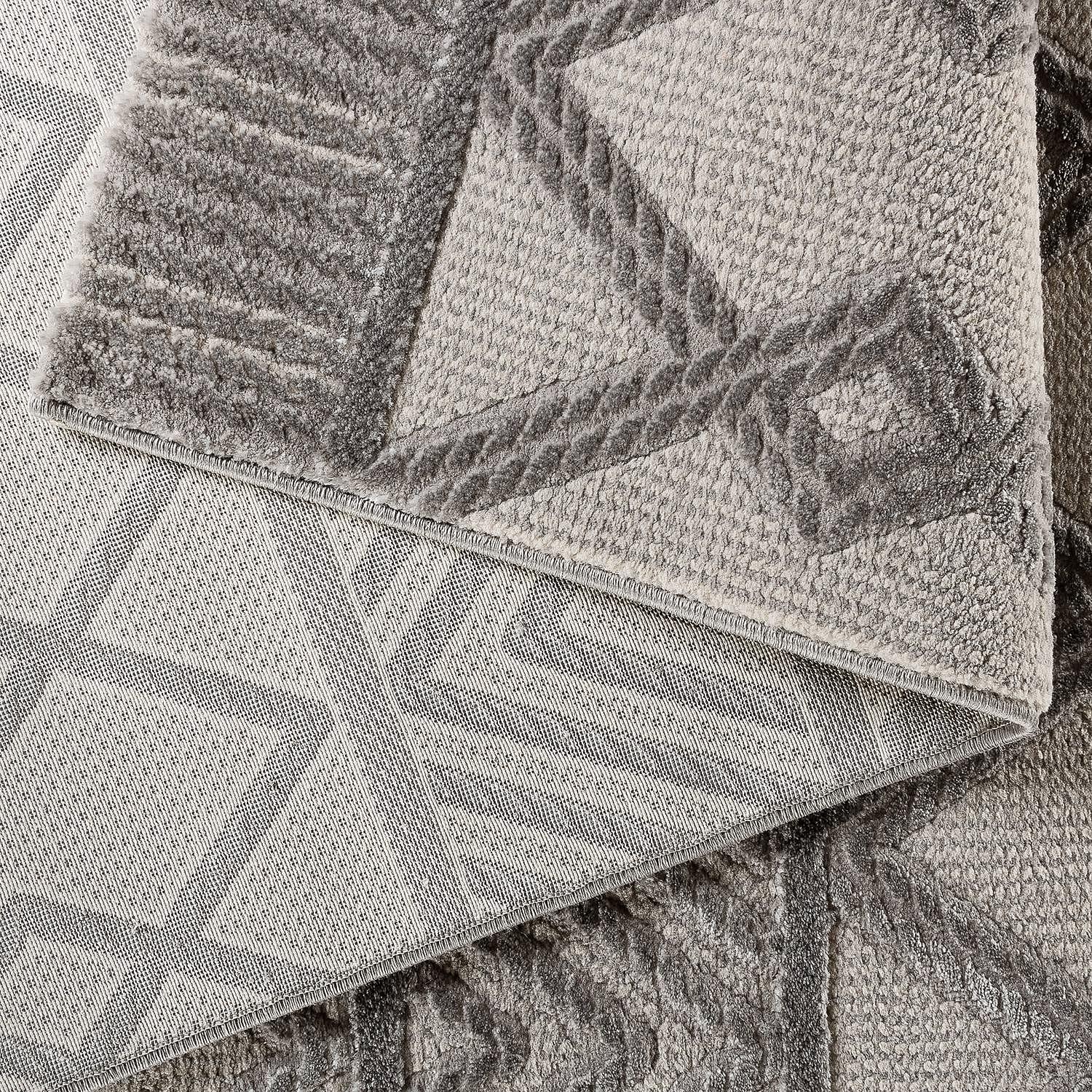 Kurzflorteppich Luxury 6200 II Grau 4