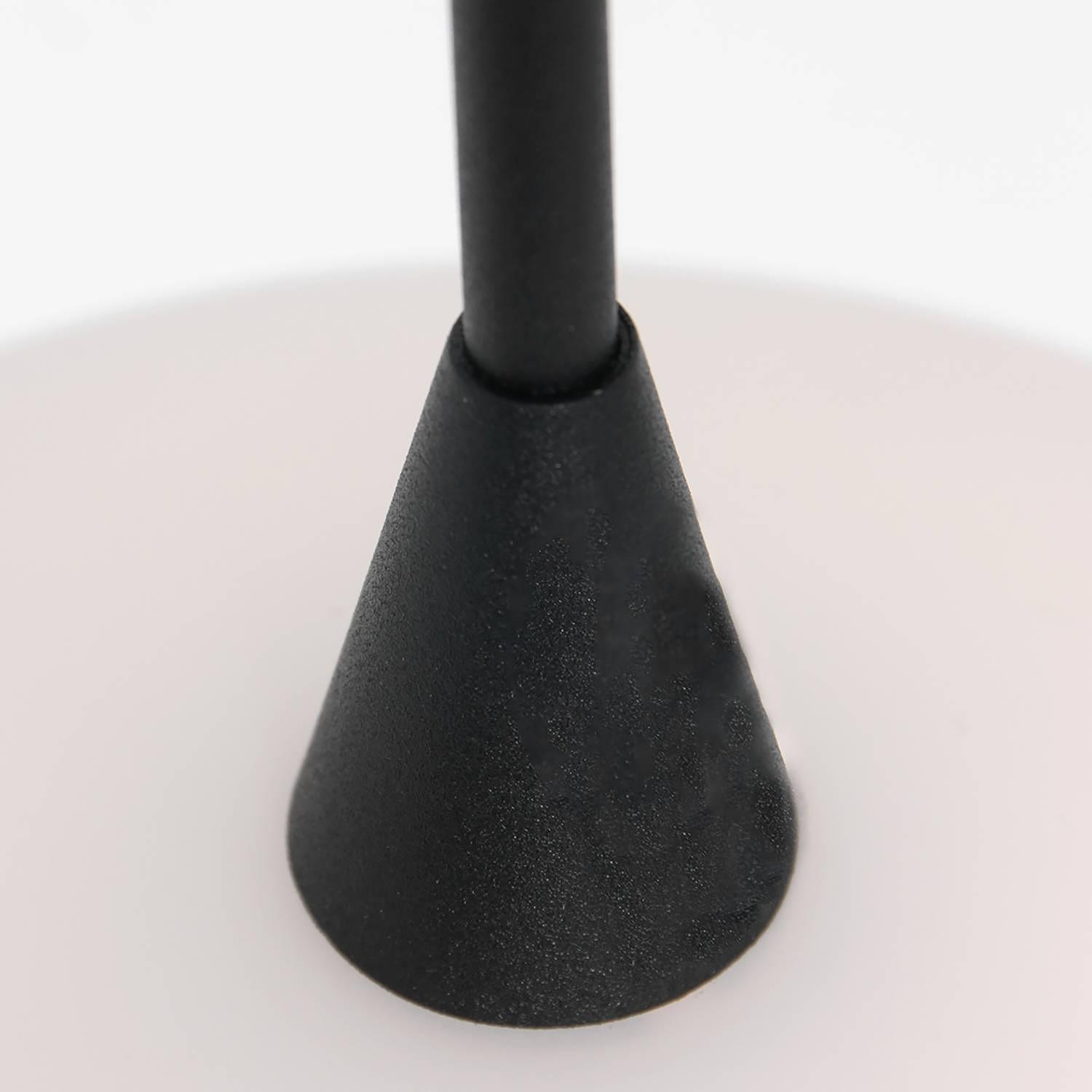 Tallerken IV LED-Pendelleuchte Milchglas Eisen 1-flammig 4