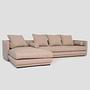 Copenhagen Corner Sofa 4-Seater Beige 2