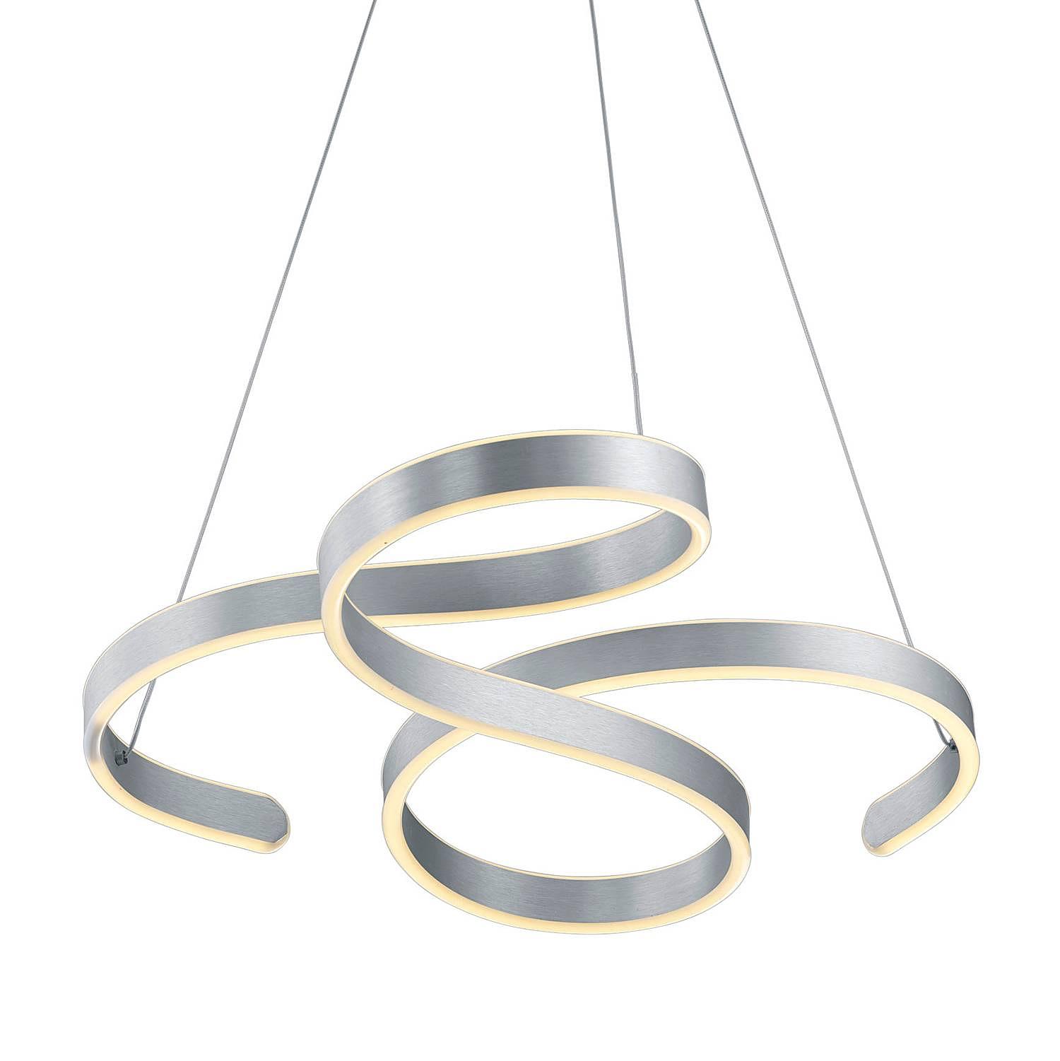 1-Flammig LED-Pendelleuchte Francis Eisen 1
