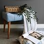 New Cool Pouf Indigo Blau 1