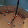 Vintage Pendant Lamp Metal Pink 1990s 8