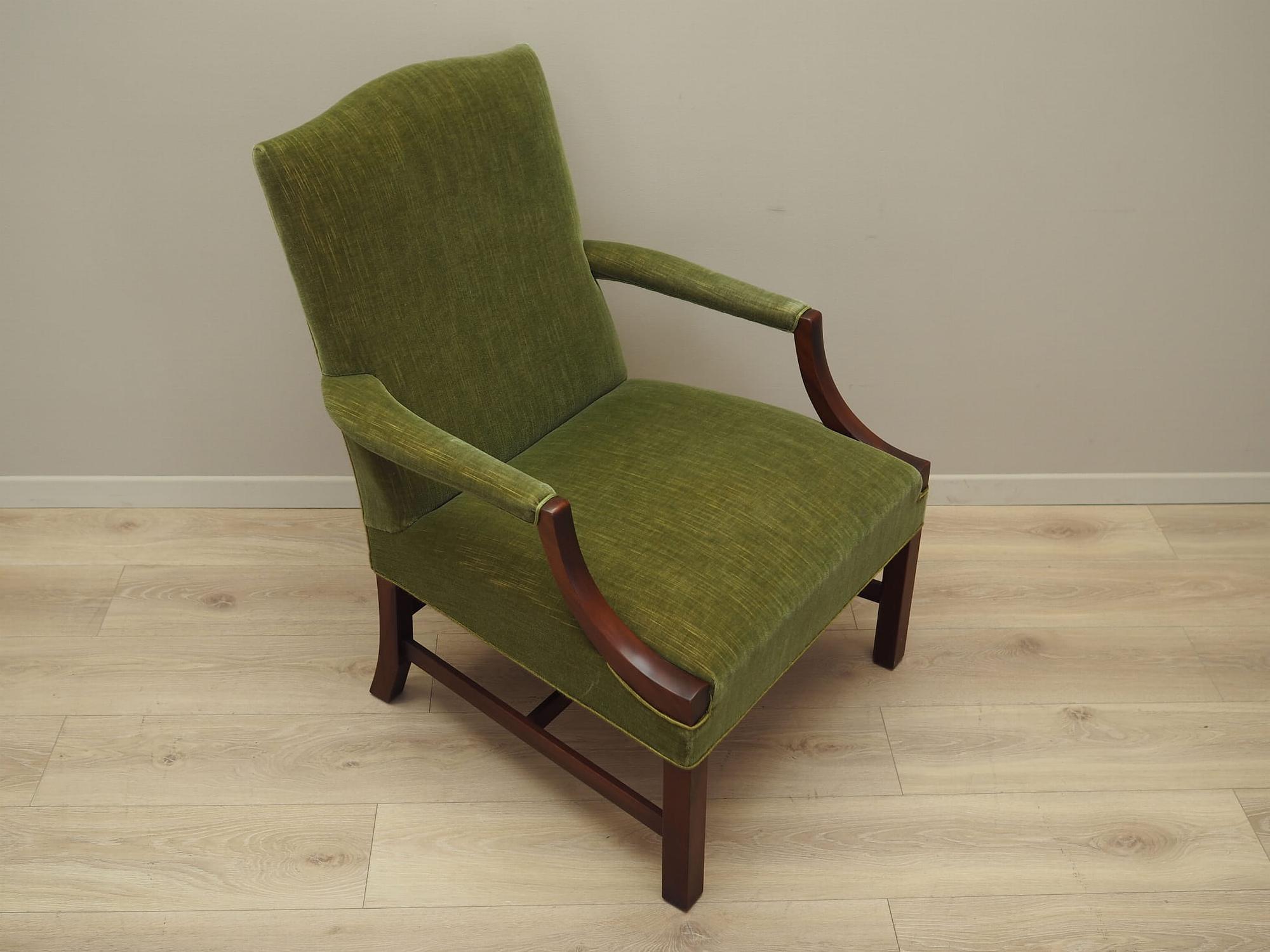Mahogany Sessel 1970 Jahre 9
