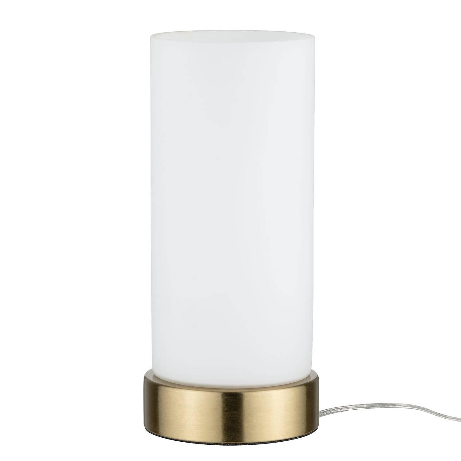 Table lamp Pinja I frosted glass brass 4
