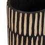 Arlo Large wooden vase Natural Black 9