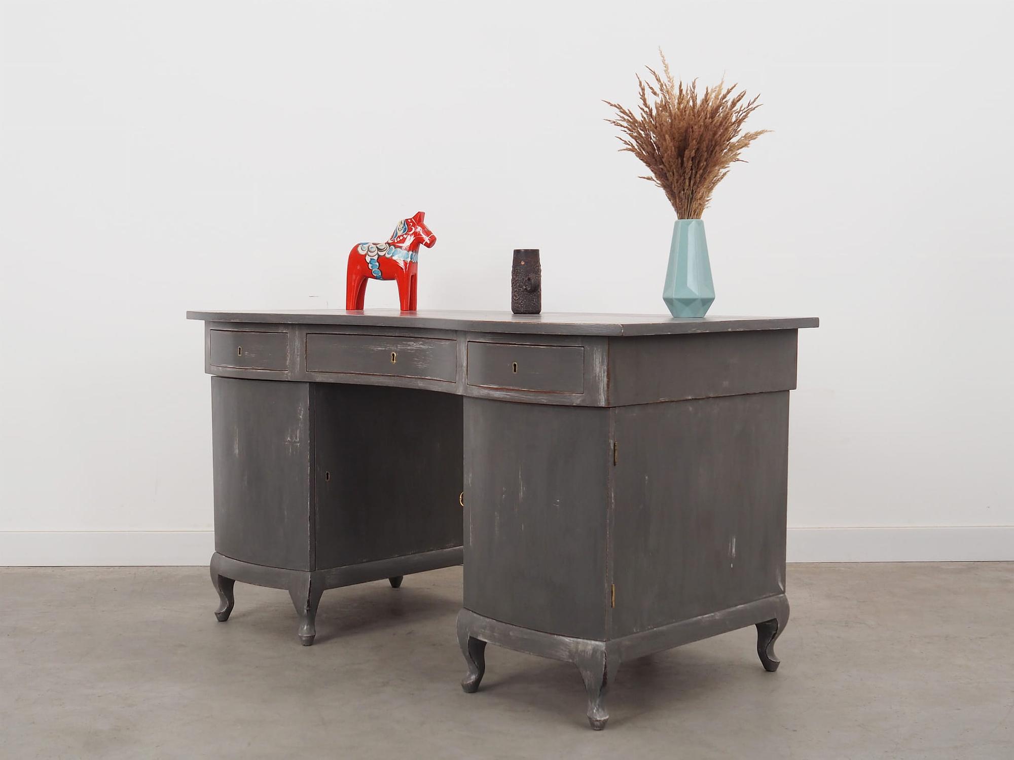 Mahogany Schreibtisch 1960 Jahre 3