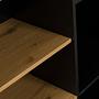 Amio H Schrank Holz Schwarz 3