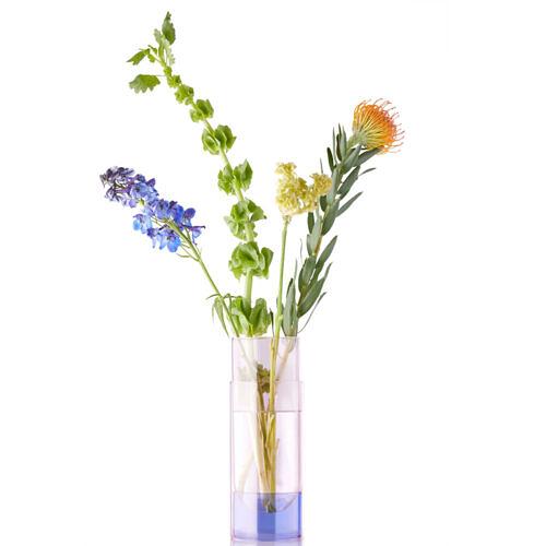 Bouquet Vase Glass Pink 0