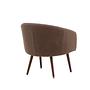 Wanda Einzelsitzsofa Walnuss Lammwolle Braun 7