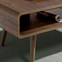 Coffee table brown 4