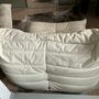 Togo Sofa 2-Sitzer & Sessel Leder Diva Blanc 7